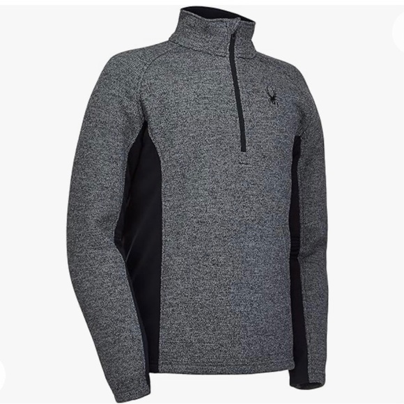 Spyder 1/4 Zip Jacket-size Large - Picture 2 of 12
